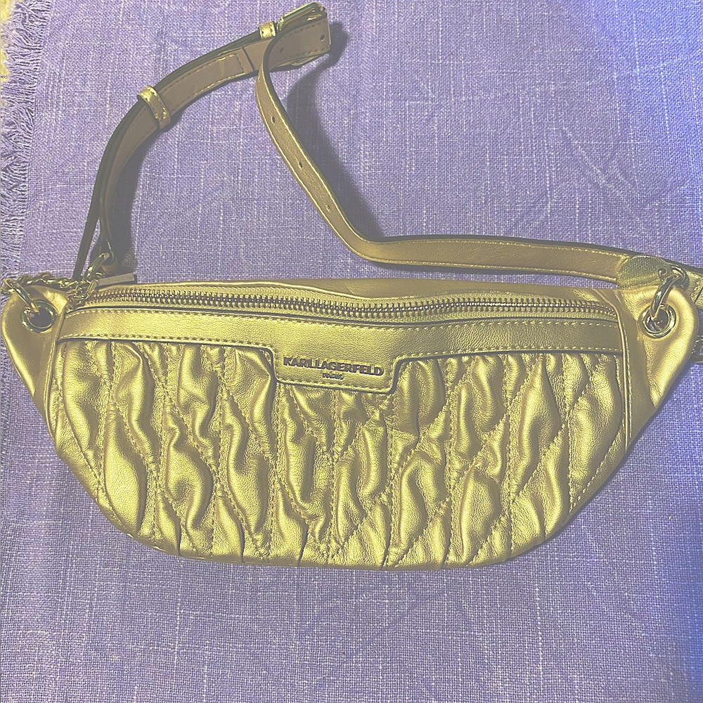 Karl Lagerfeld Gold Fanny